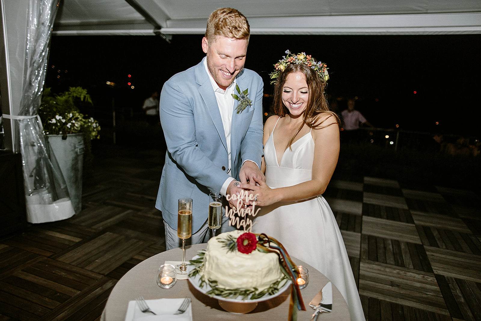 AN ICONIC ROOFTOP WEDDING